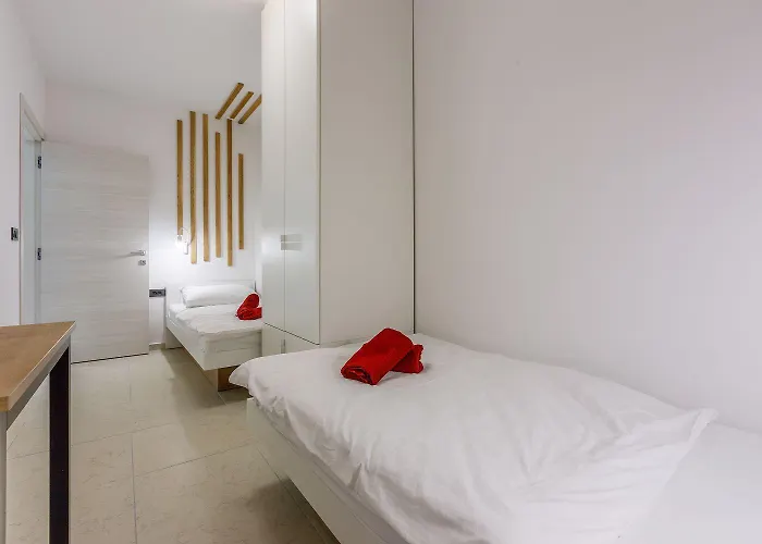 Malerisches Nur 500 Meter Zum Mit Pool, Gym, Sauna Apartmán Crikvenica